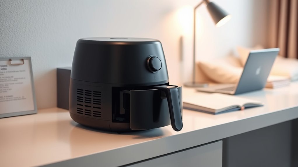 silent dorm room air fryers