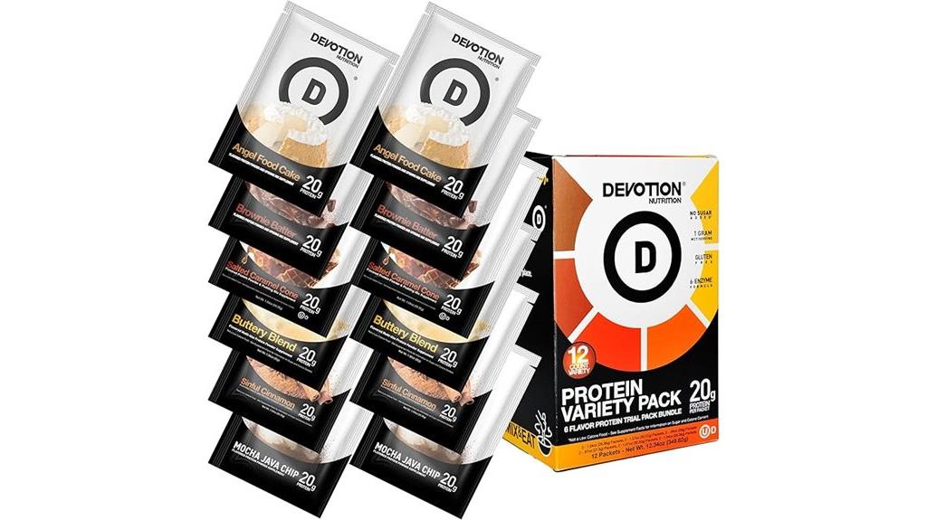 single serve protein powder packets