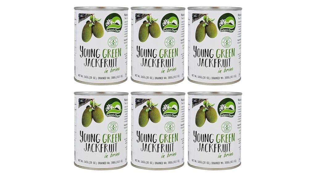 six pack green jackfruit