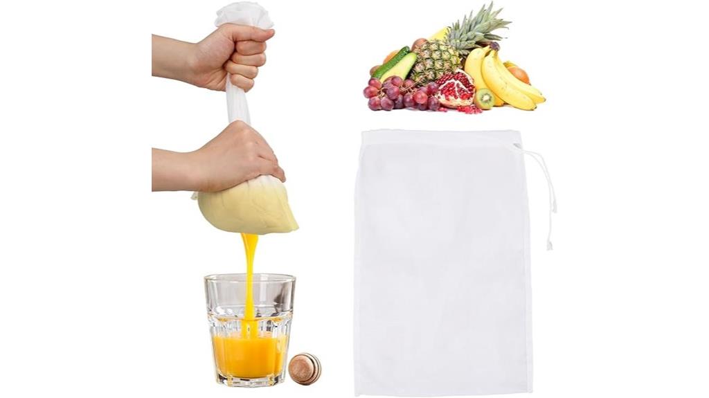 six piece nut milk set