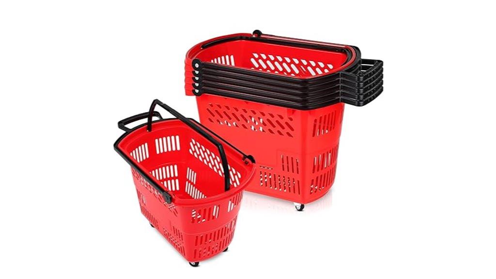 six piece portable cart set