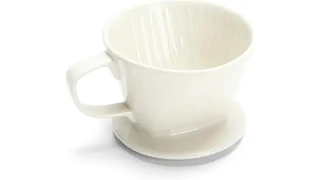 small ceramic pour over