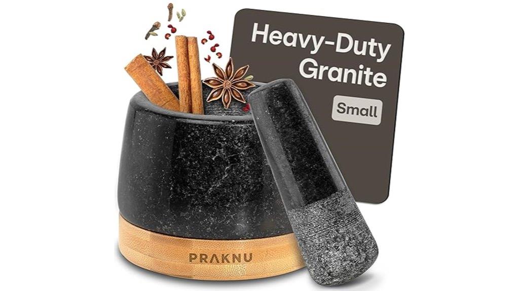 small heavy stone grinder