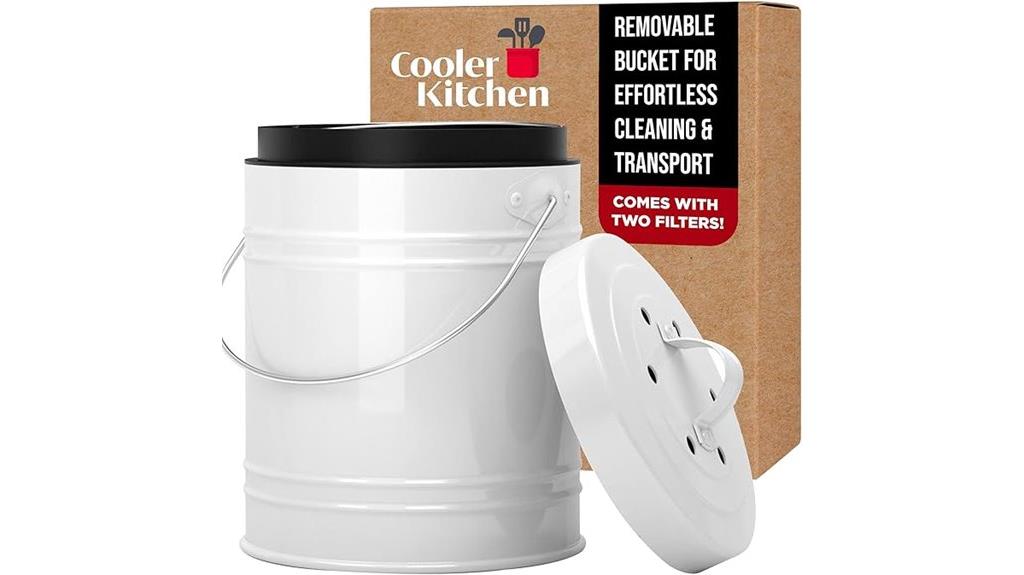 small indoor compost bin