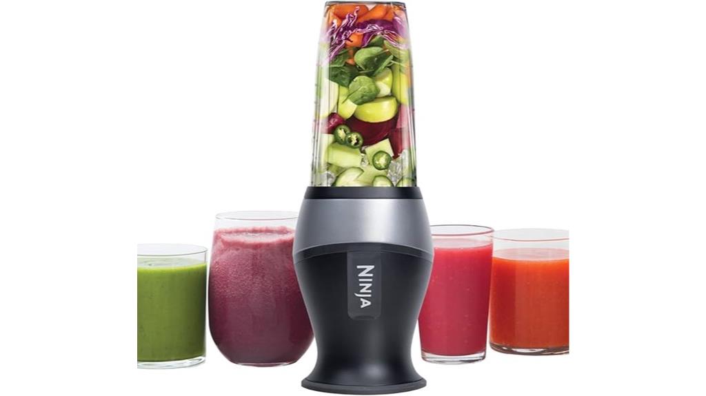 small sleek personal blender