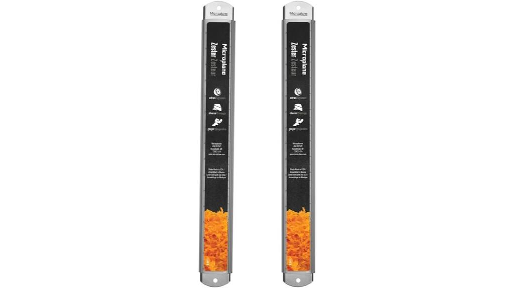 stainless citrus zesting pack