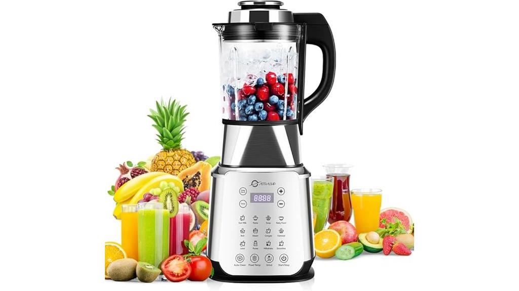 stainless steel 1200w blender