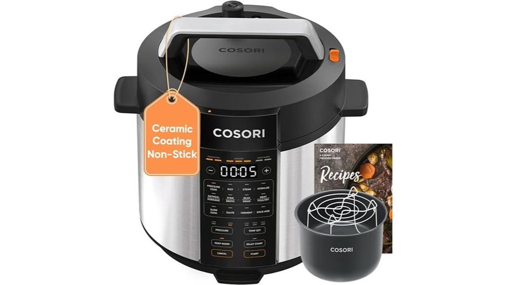 stainless steel 6 quart cooker