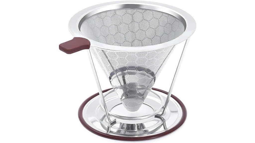 stainless steel filter dripper