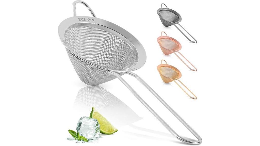 stainless steel fine strainer