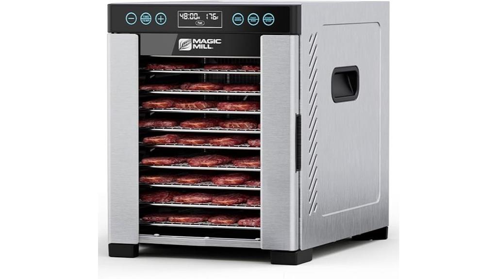 stainless steel food dehydrator