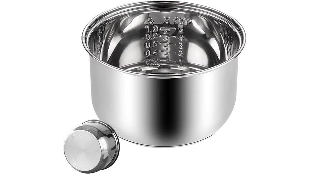 stainless steel non stick pot