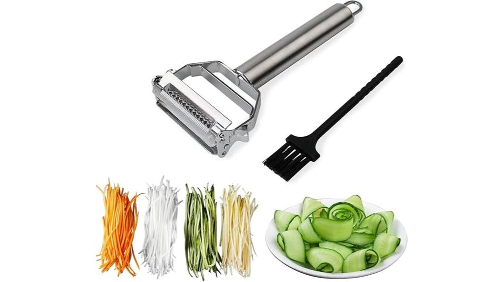 stainless steel peeler set