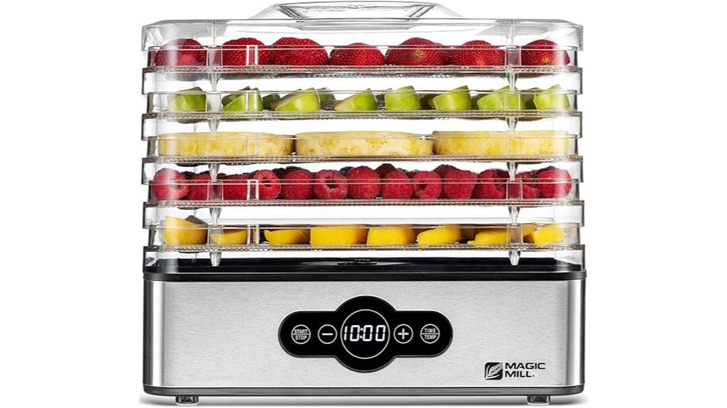 stainless steel trays dehydrator