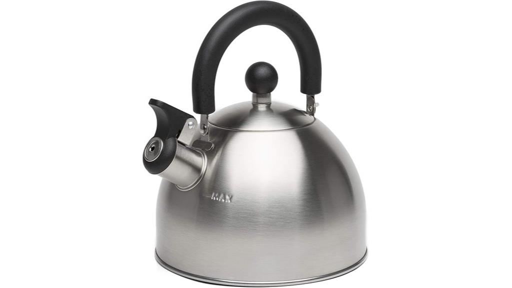 stainless steel whistling kettle
