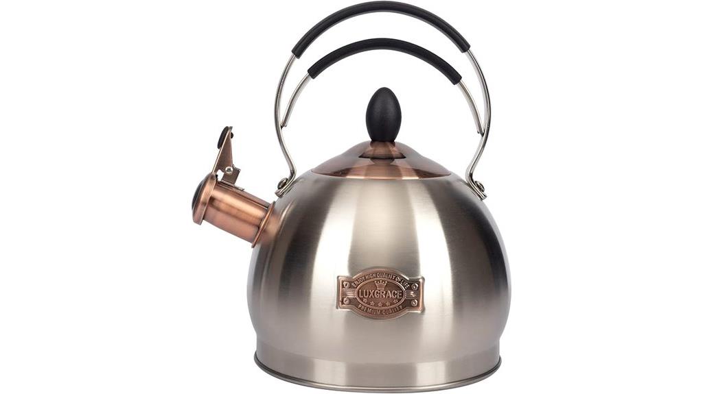 stainless steel whistling kettle