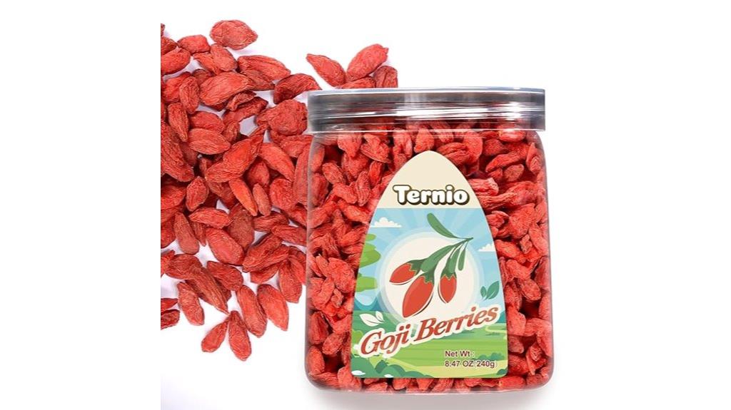 ternio organics goji berries