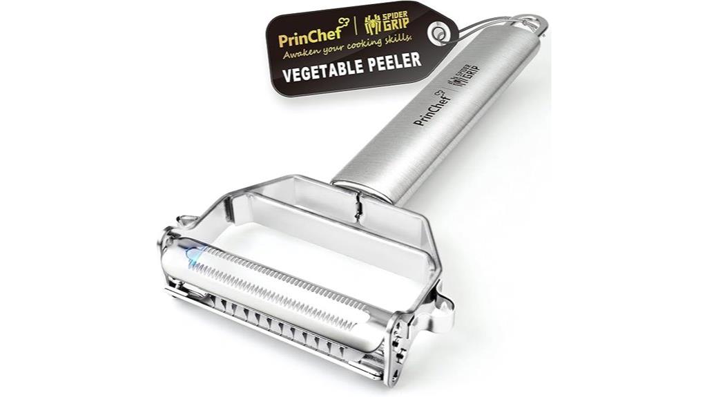 three in one stainless peeler