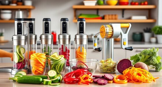 top 3 in 1 spiralizer sets