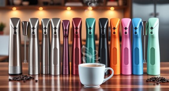 top battery milk frothers
