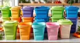 top collapsible compost bins