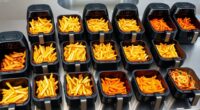 top glass basket air fryers