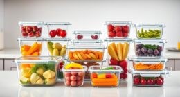 top glass storage sets