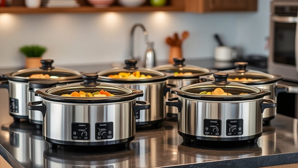 top saut slow cookers