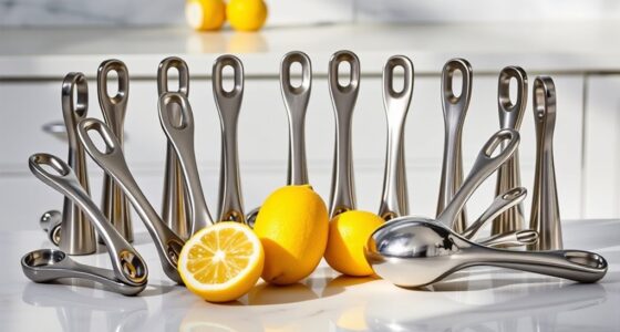 top stainless lemon squeezers