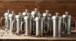top stainless steel french presses