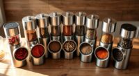 top stainless steel spice grinders