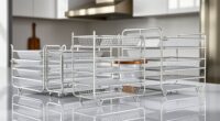 top stainless steel steam racks