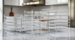 top stainless steel steam racks