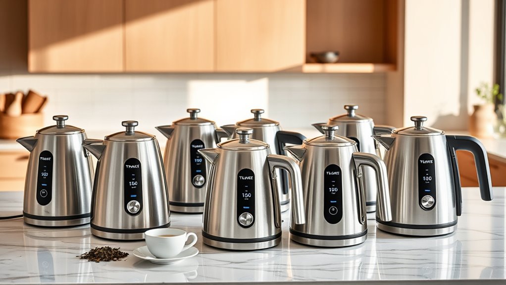 top variable temperature kettles