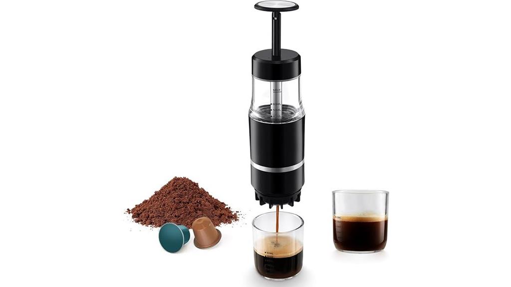 travel friendly coffee brewing