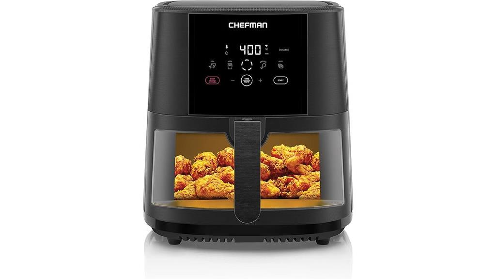 turbotouch air fryer window