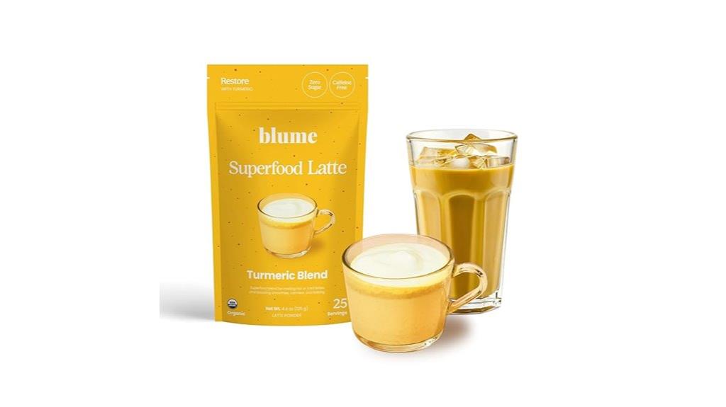turmeric ginger superfood latte