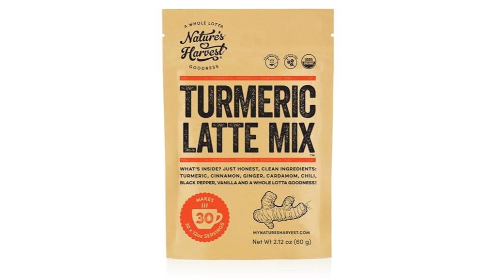 turmeric latte mix 30 servings