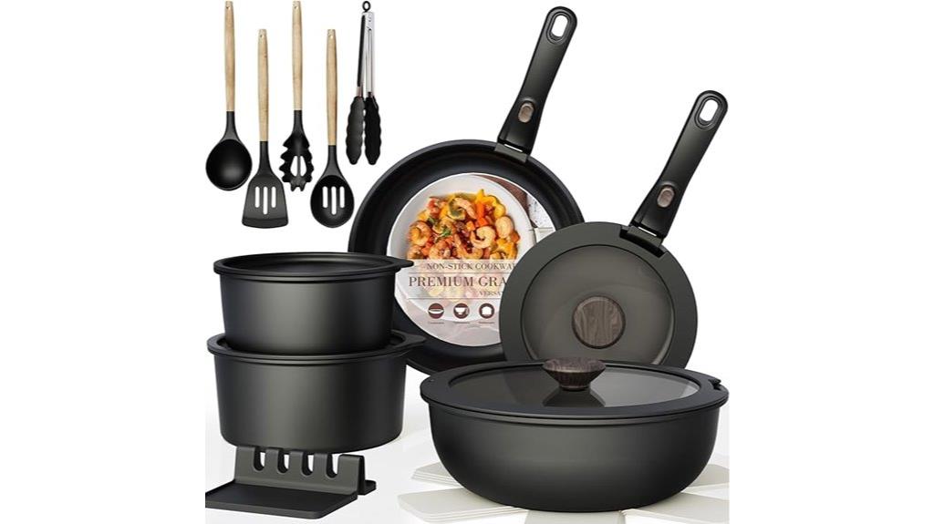 twenty one piece cookware set