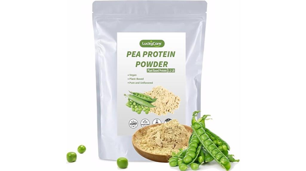 unflavored vegan pea protein
