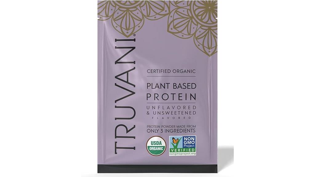 unflavored vegan pea protein