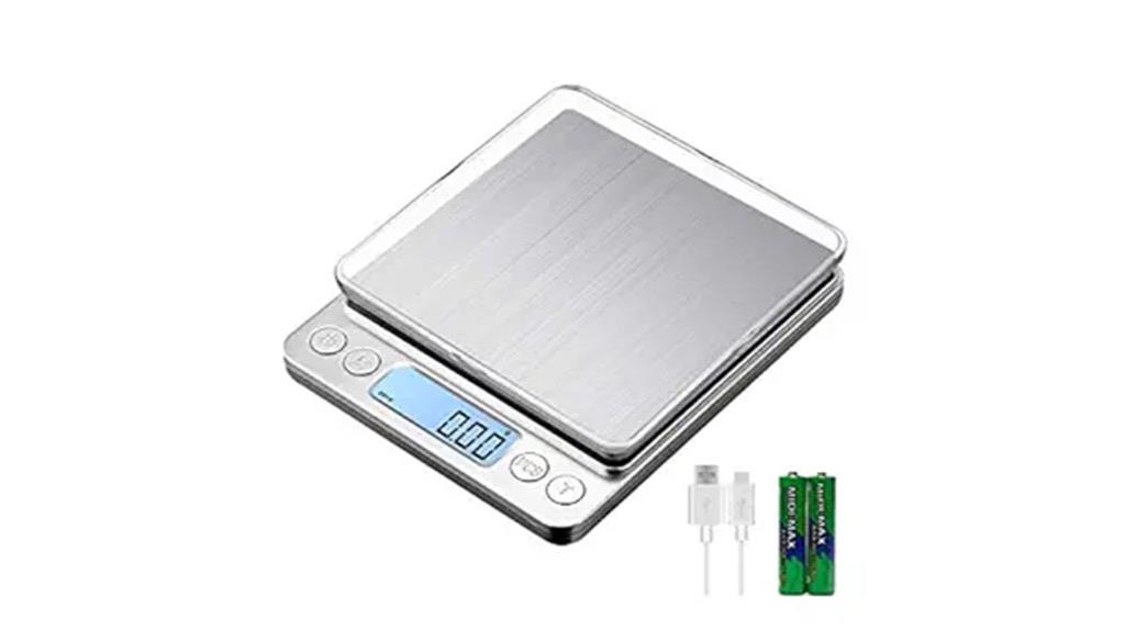 usb rechargeable digital scale