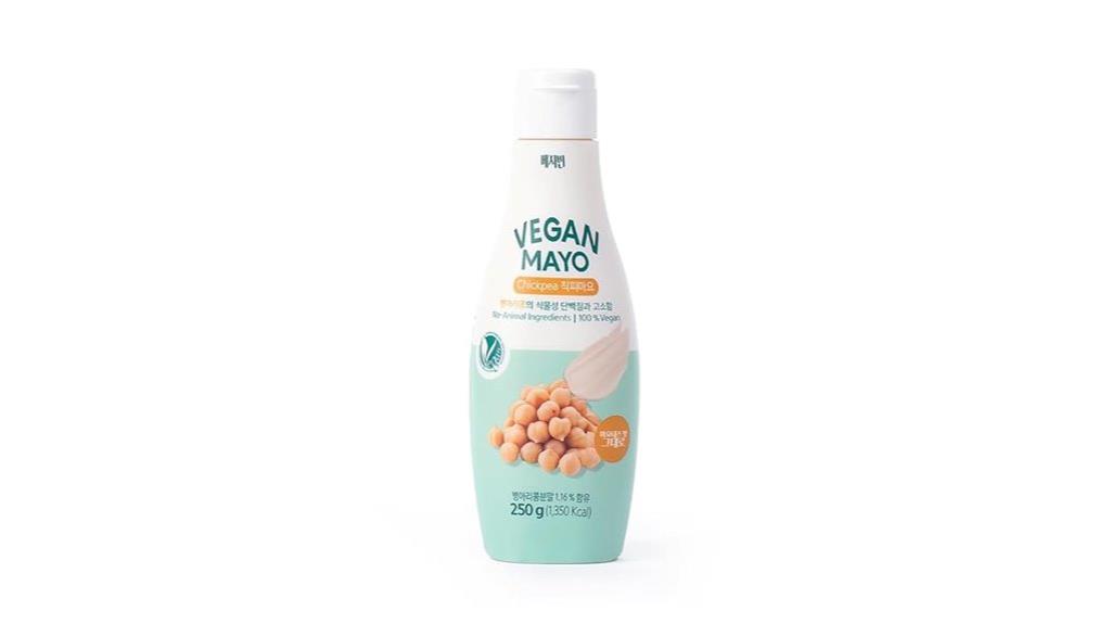 vegan chickpea organic mayo