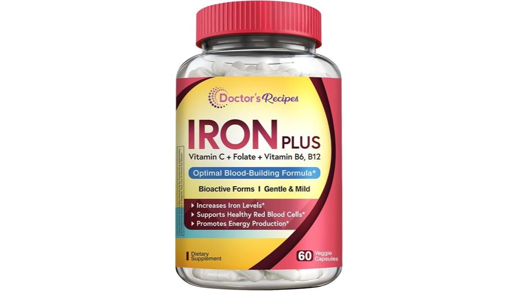 vegan iron b12 supplement