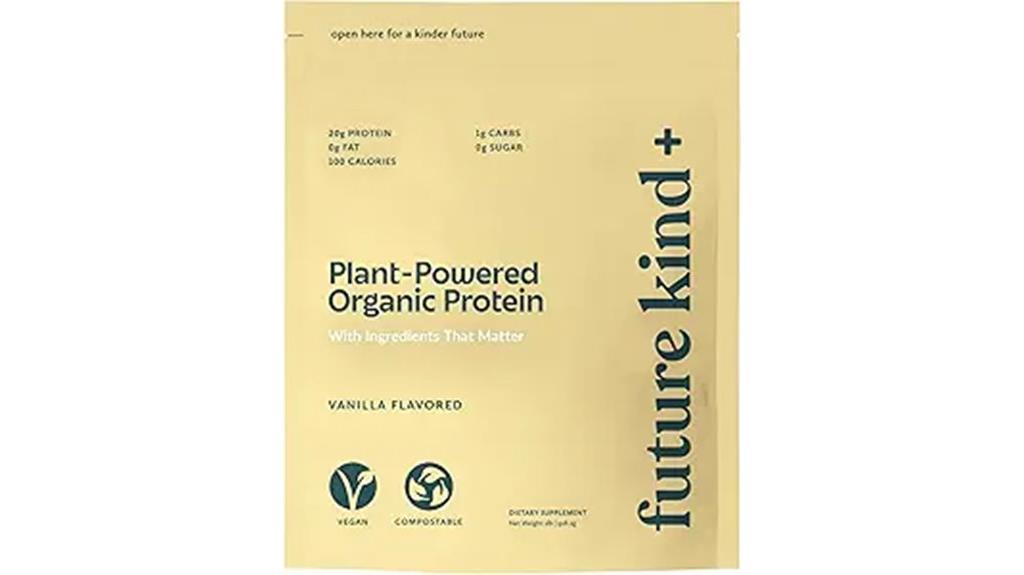 vegan vanilla pea protein