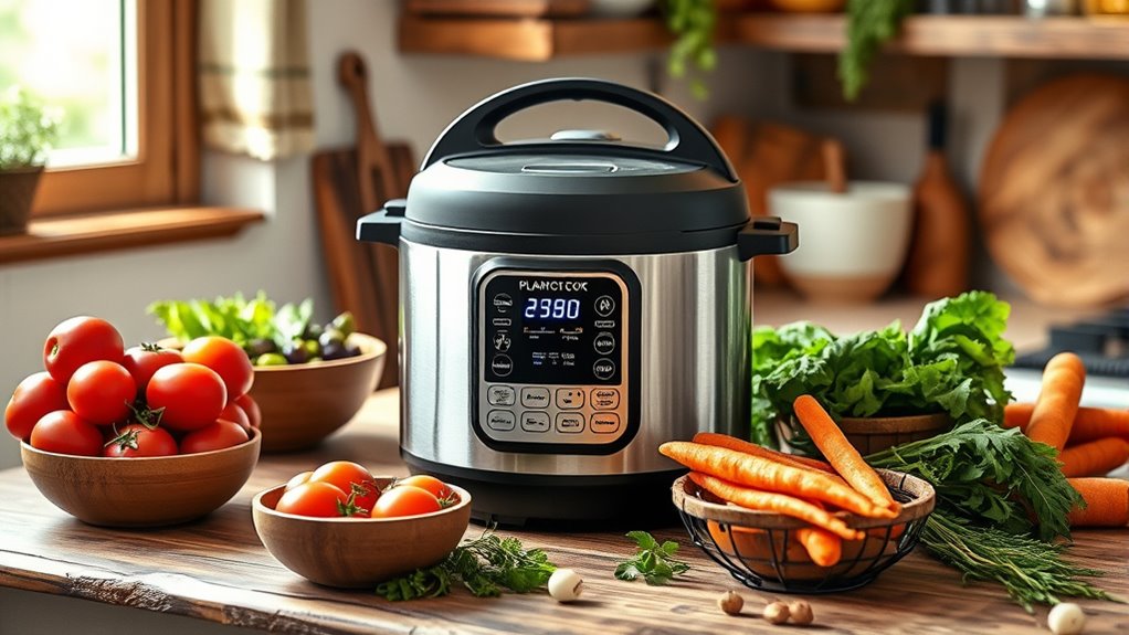 vegetarian friendly multi cooker features