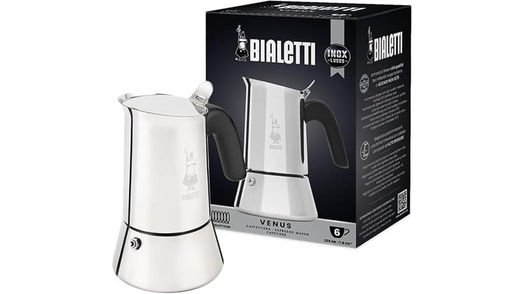 venus induction stovetop coffee maker