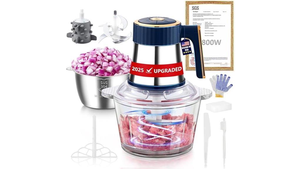 versatile 5 in 1 food processor