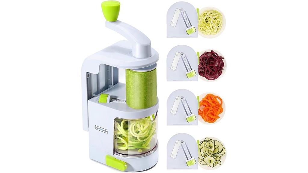 versatile spiralizer with suction
