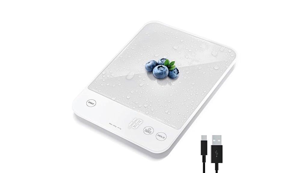 waterproof 22lb kitchen scale